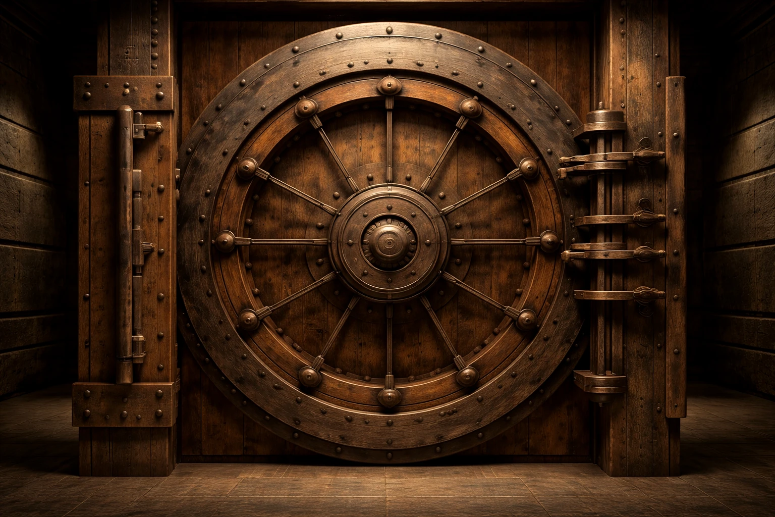 Closed bronze Bloodline Vault