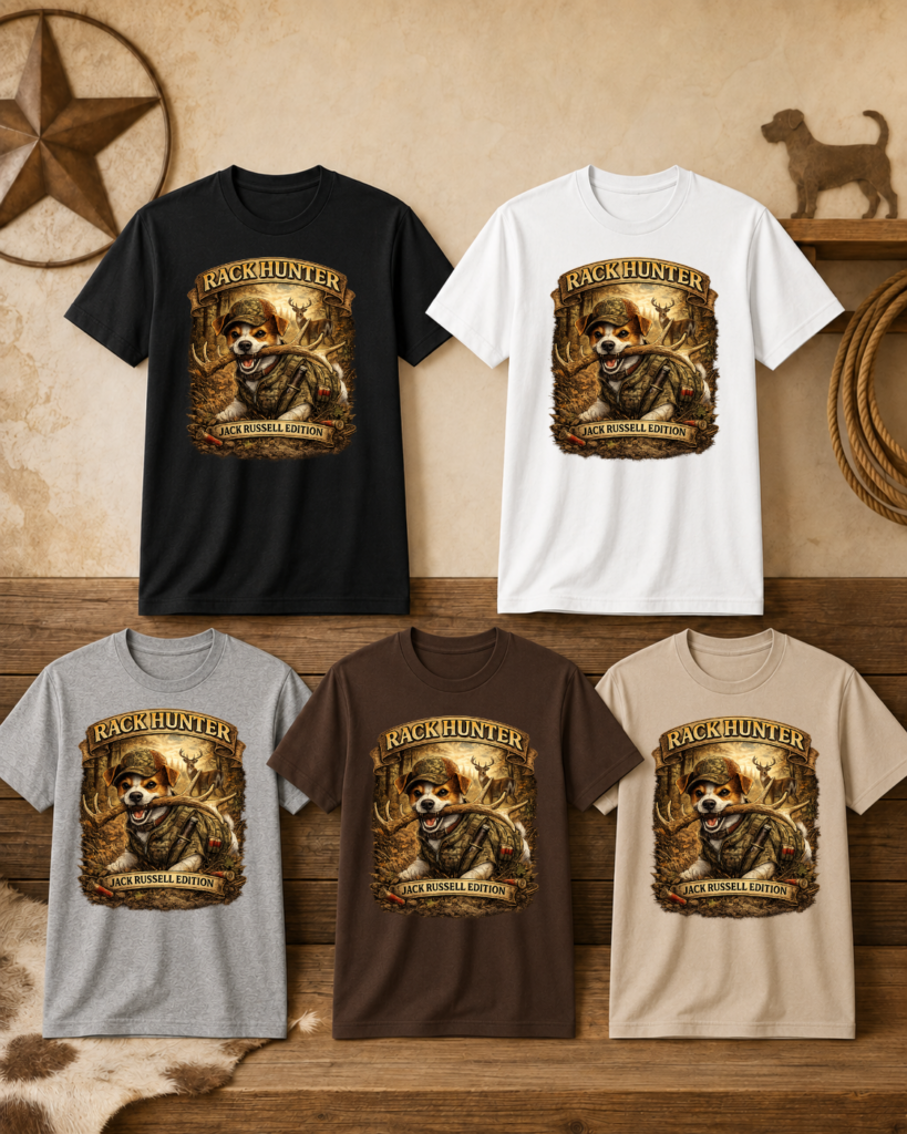 Rack Hunter - Jack Russell Edition T-Shirt