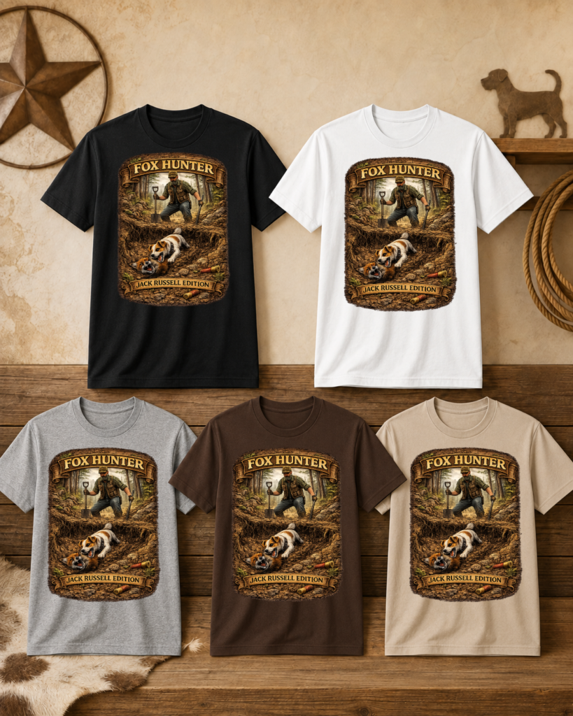 Fox Hunter - Jack Russell Edition T-Shirt