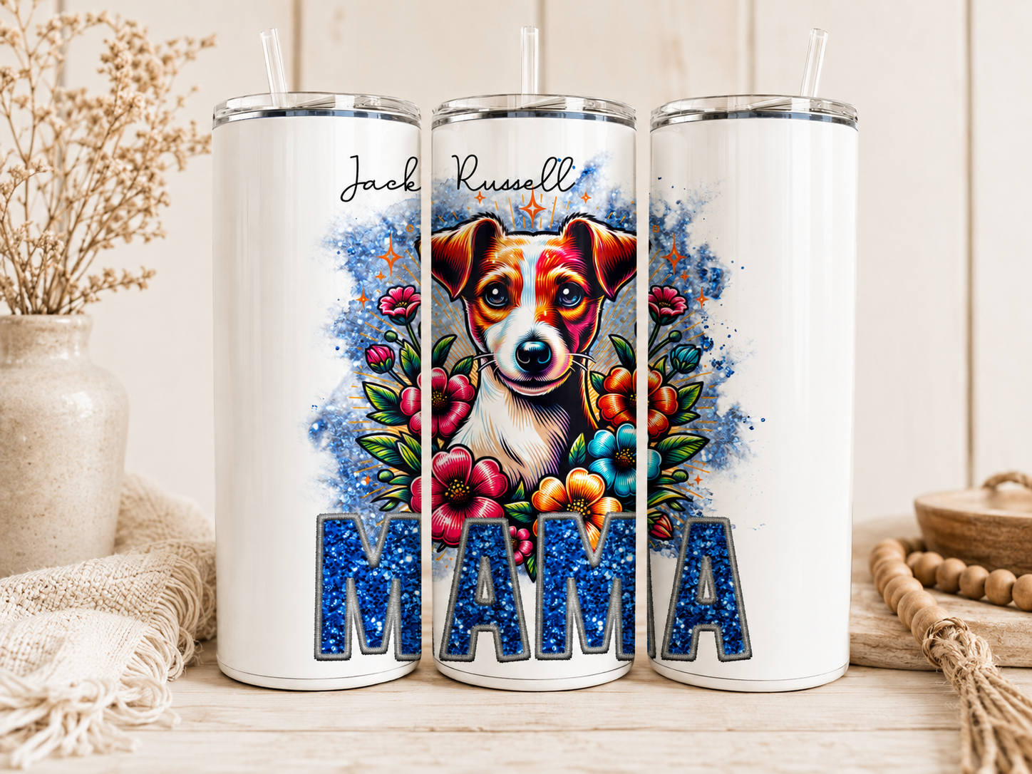 Jack Russell Mama Tumbler - Image 2