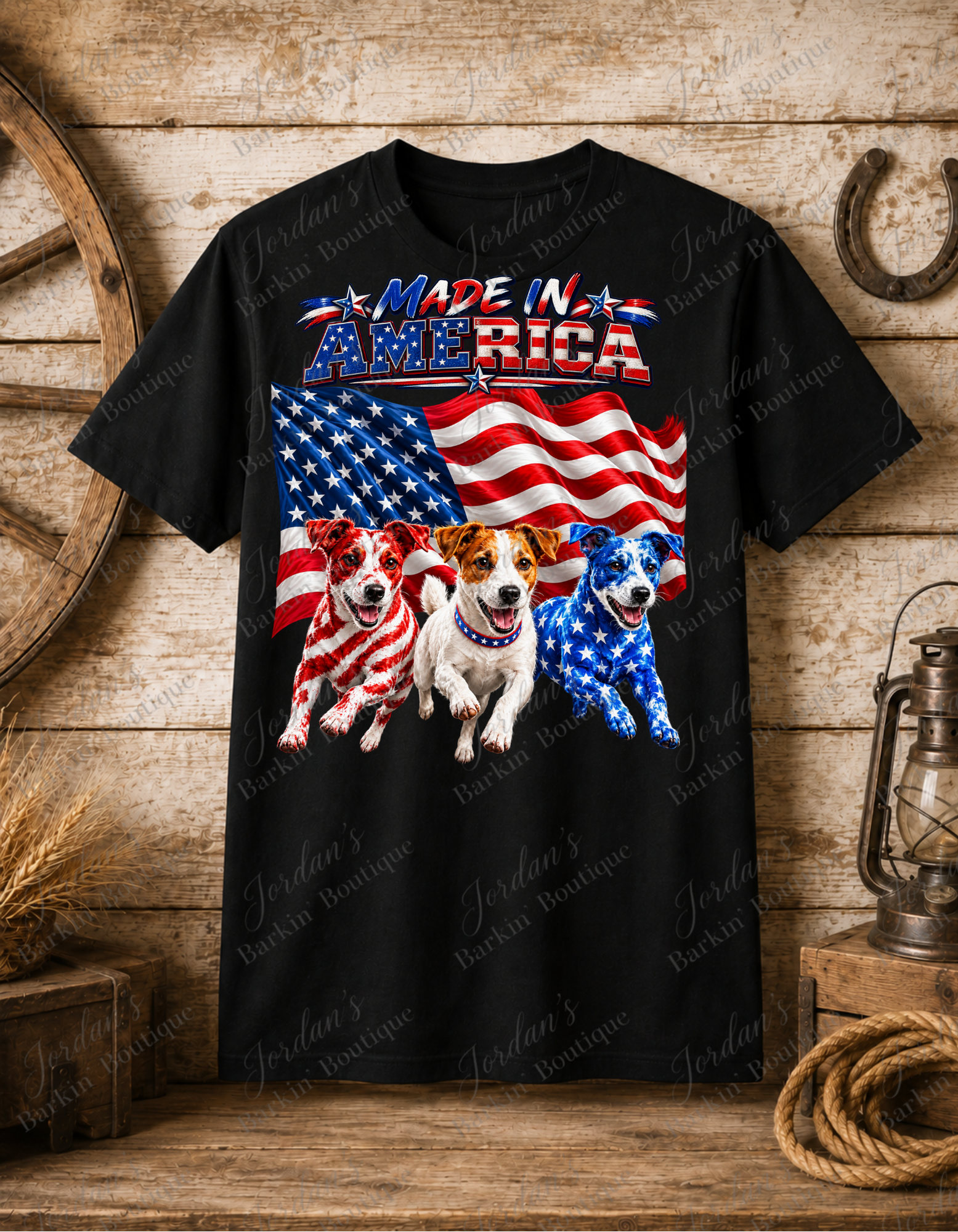Made in America - Jack Russell T-Shirt - Image 2
