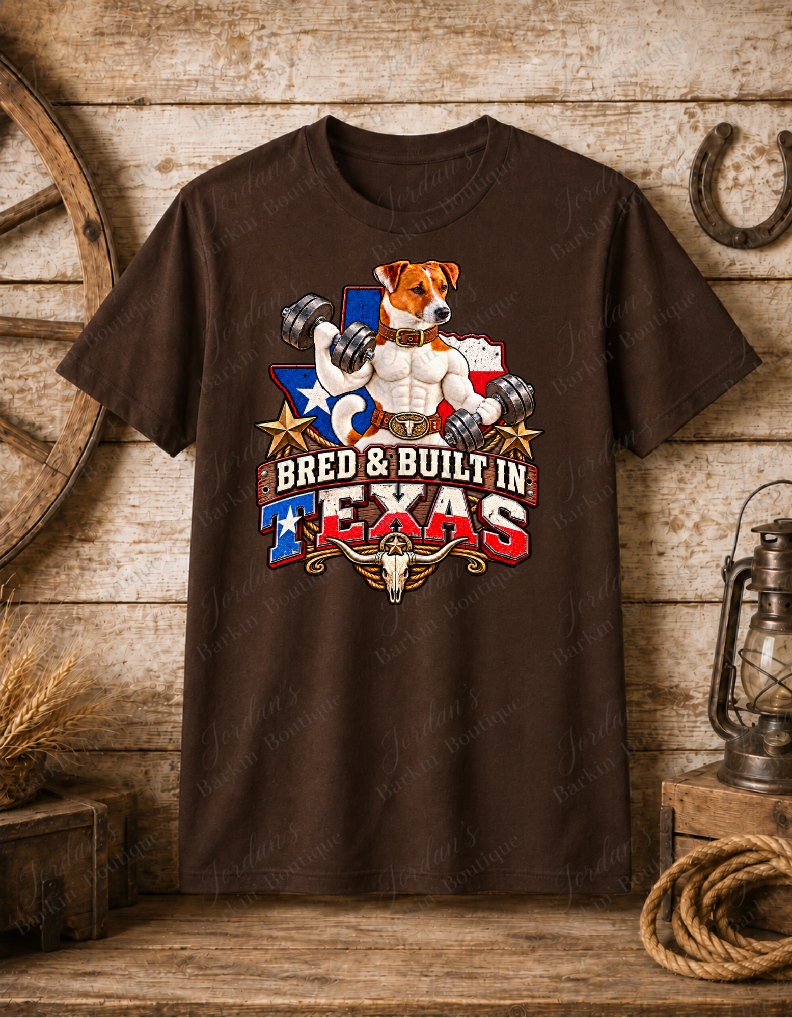 Bred & Built in Texas T-Shirt - Image 4