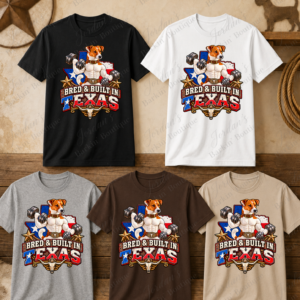 Bred & Built in Texas T-Shirt