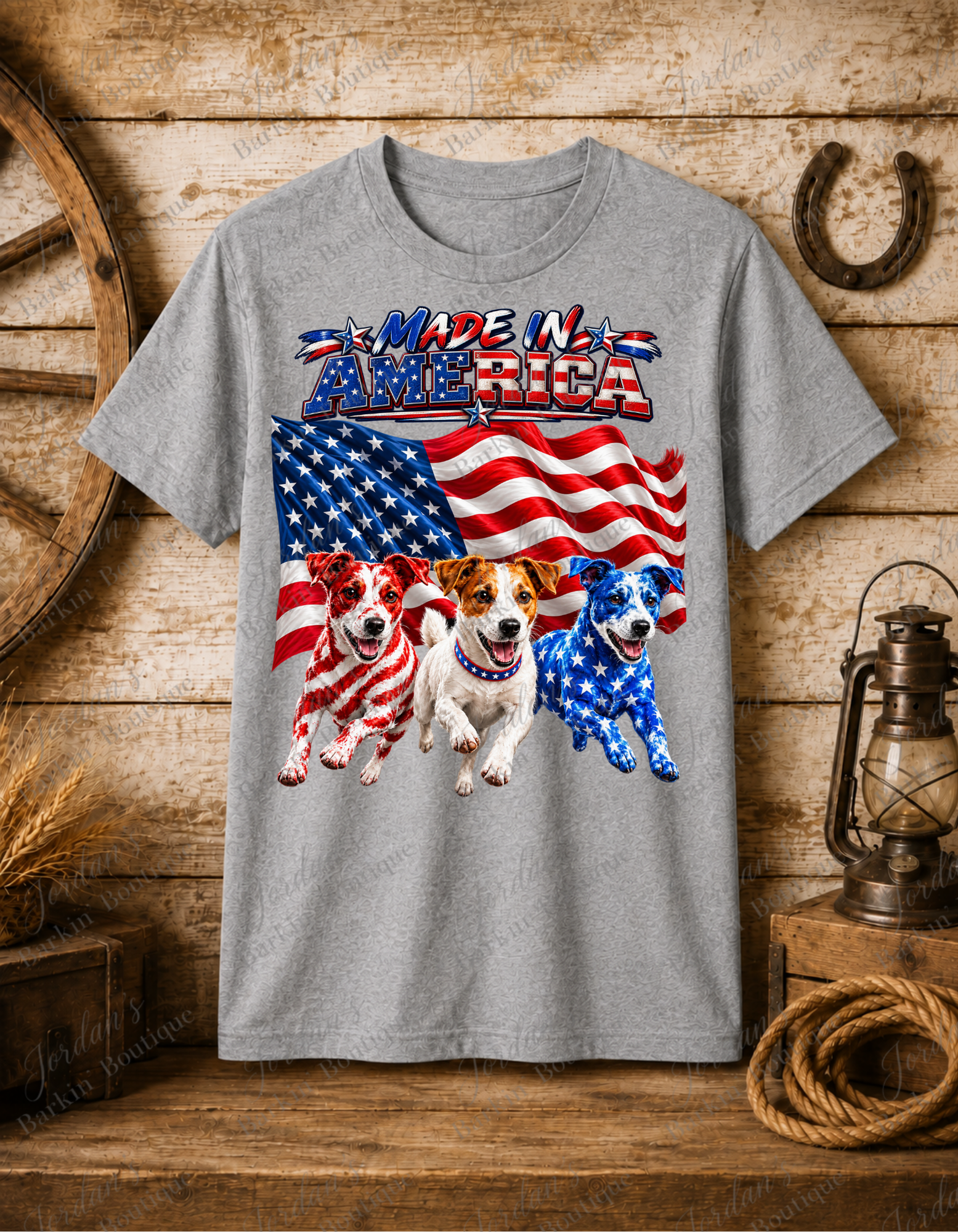 Made in America - Jack Russell T-Shirt - Image 6