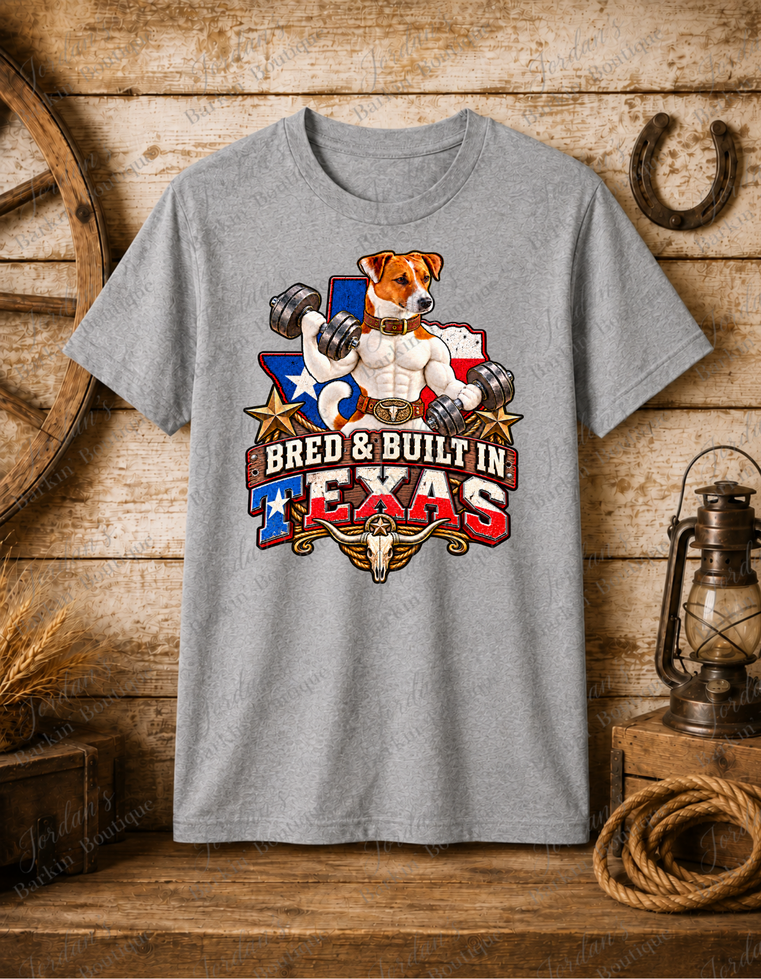 Bred & Built in Texas T-Shirt - Image 5