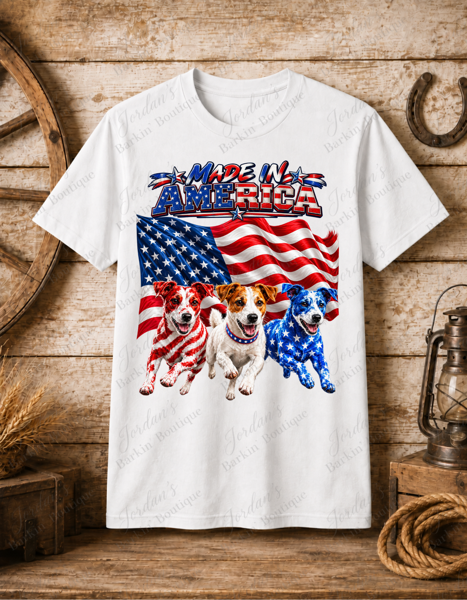 Made in America - Jack Russell T-Shirt - Image 3