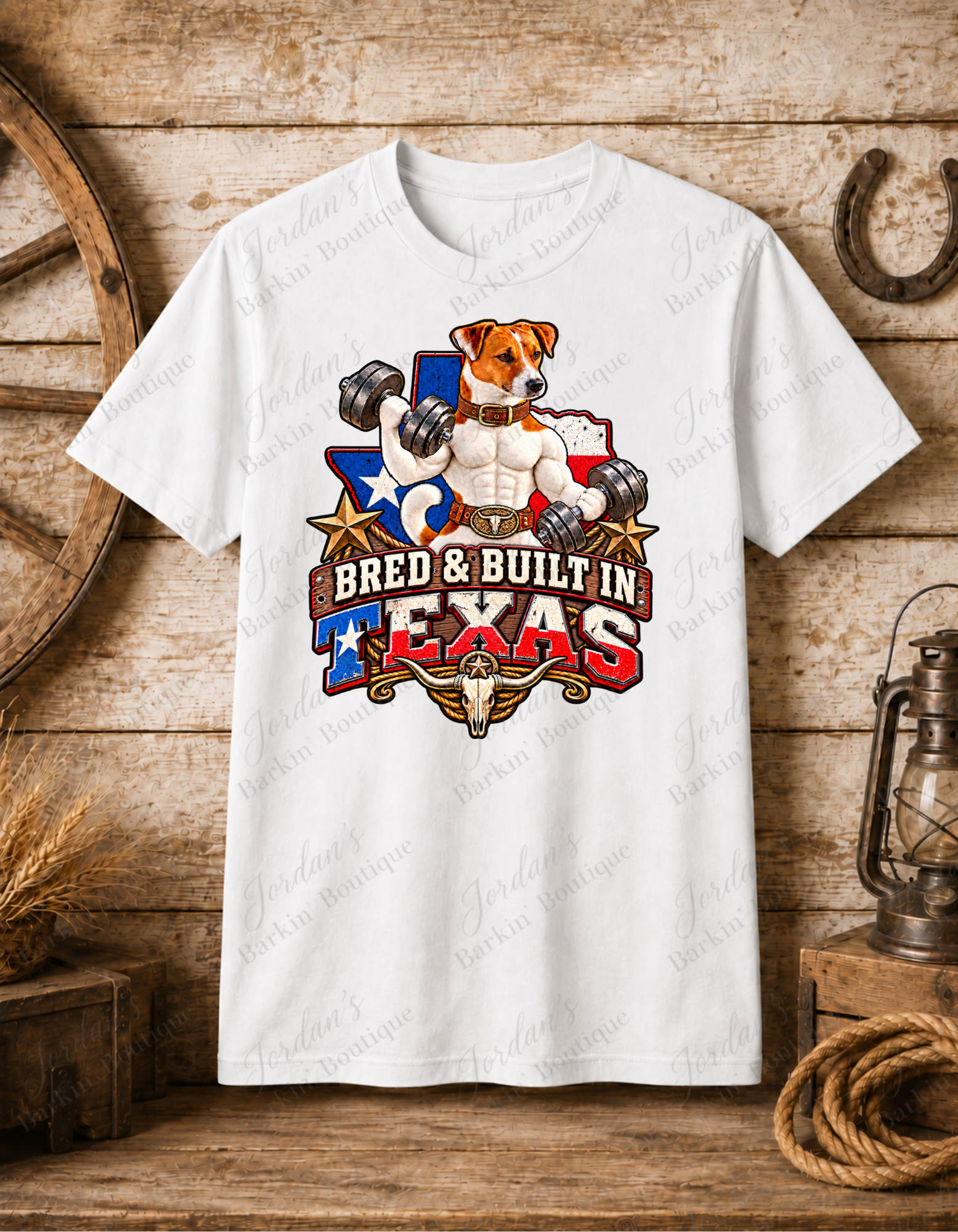 Bred & Built in Texas T-Shirt - Image 6